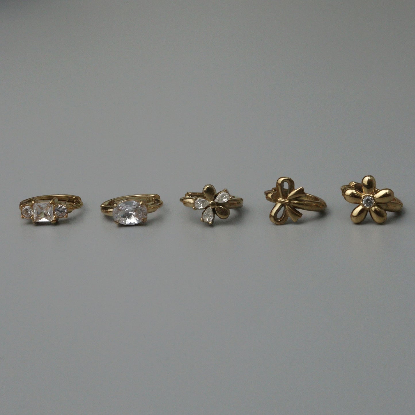 Shiny Huggies Earrings Collections for Women