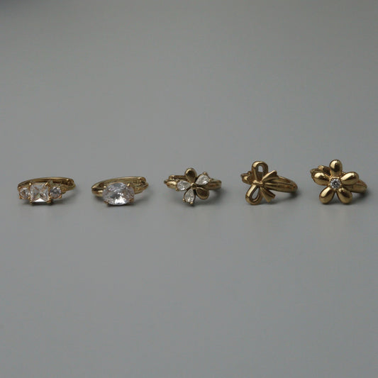 Shiny Huggies Earrings Collections for Women