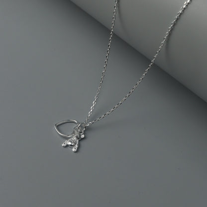 S925 Silvers Versatile Shapes Pendant Chain Necklace for Women