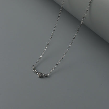 S925 Silvers Versatile Shapes Pendant Chain Necklace for Women