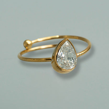 BRILLIANCE STONE Adjustable Rings for Women