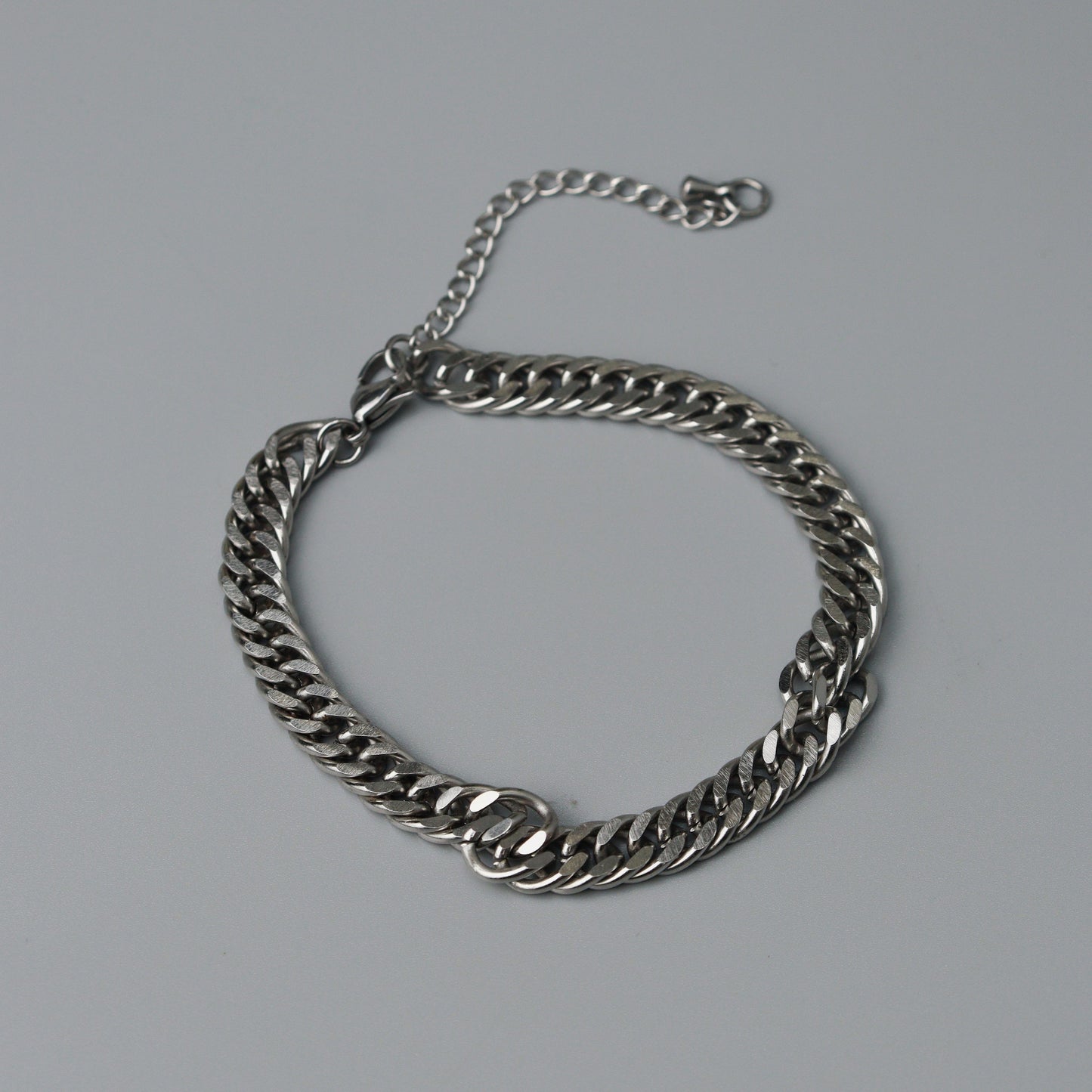 Men Jewelry EZRIEN Silver Bracelet Fashion For Men's