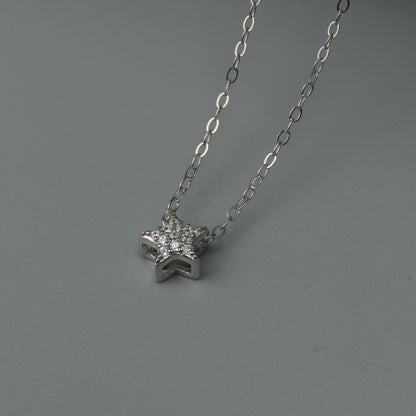 S925 Silvers Versatile Shapes Pendant Chain Necklace for Women