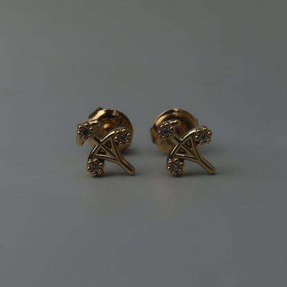 ZODIAC SIGN  Stud Earrings for Women