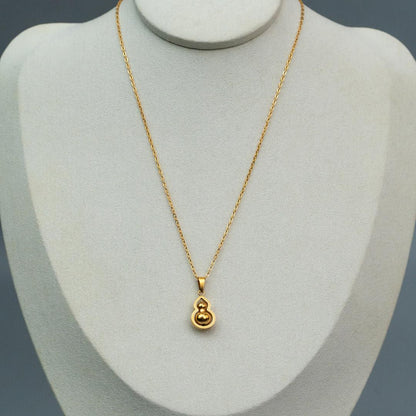 BEANE Gourd Pendant Chain Necklace