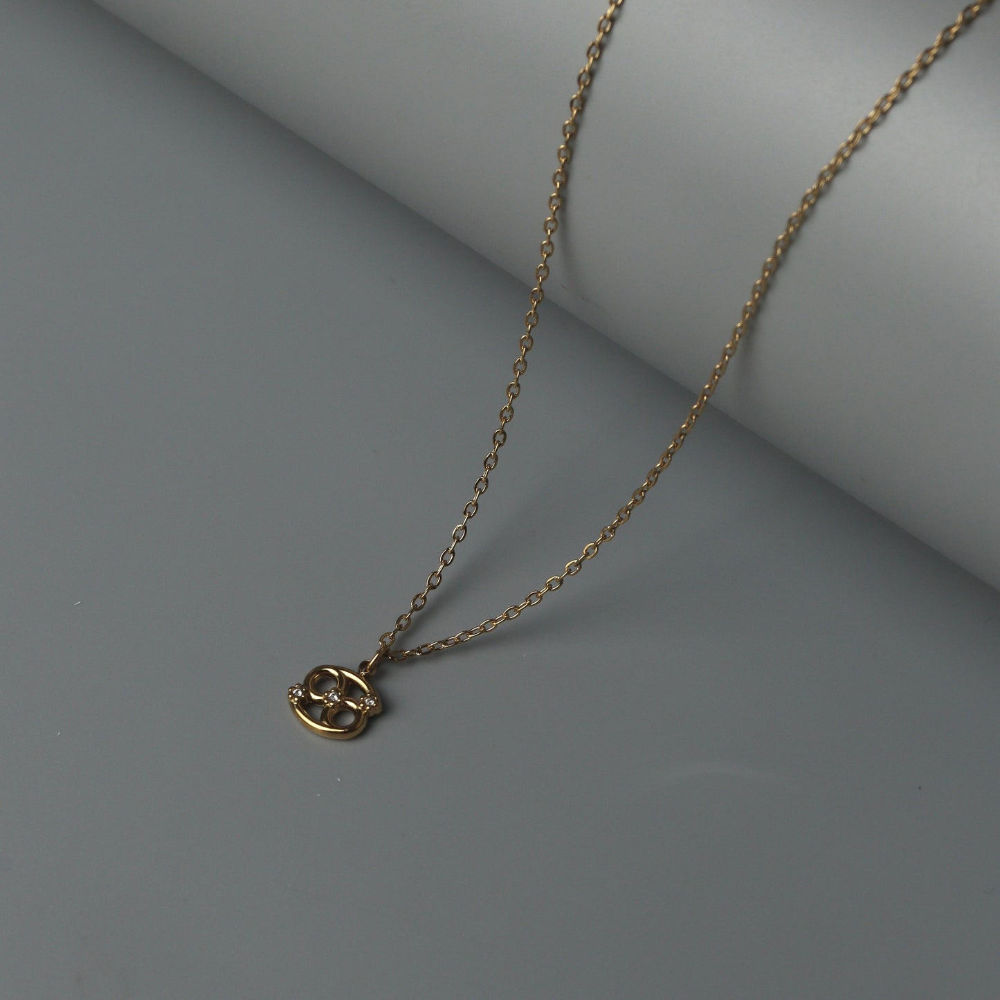 ZODIAC SIGN Unisex Pendant Chain Necklace