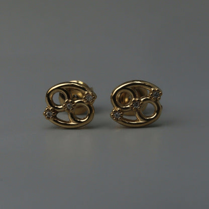 ZODIAC SIGN  Stud Earrings for Women