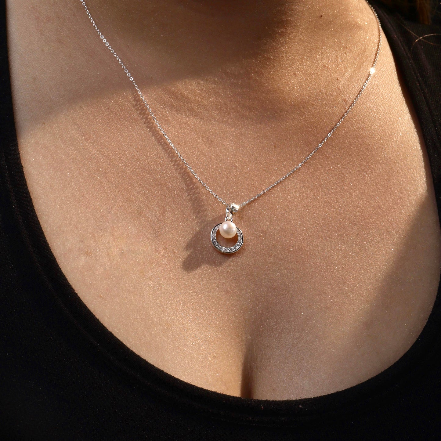 S925 Silvers Versatile Shapes Pendant Chain Necklace for Women