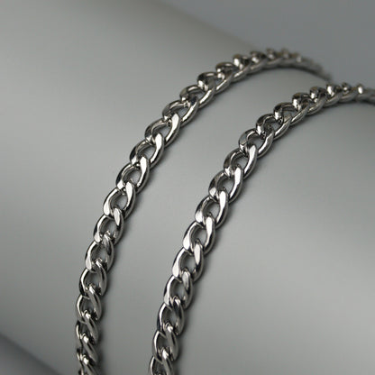 Men Jewelry RAVION Gld/Silver Buckle Chain Necklace For Men's
