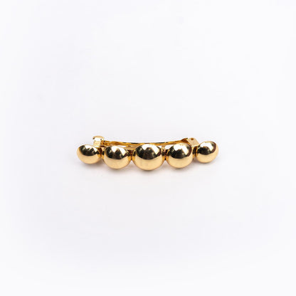 Hair Clip BLOOM Collection for Women – Gold Tone Stylish Barette Hair Accessories