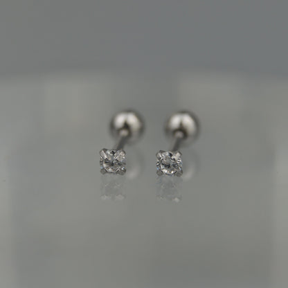 MADDEN Multi-Size 2mm-7mm Stud Earrings For Women's