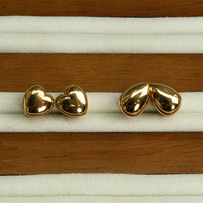 10mm Small Thin Huggie Clip Earrings for Women's