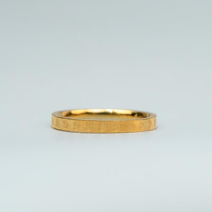 JULA Heart Engraved Ring for Women
