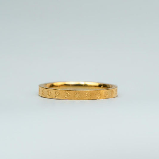 JULA Heart Engraved Ring for Women