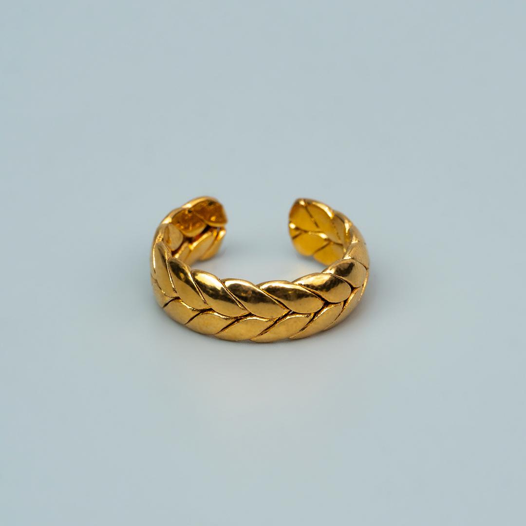 AERA Wheat Twist Adjustable Ring for Women