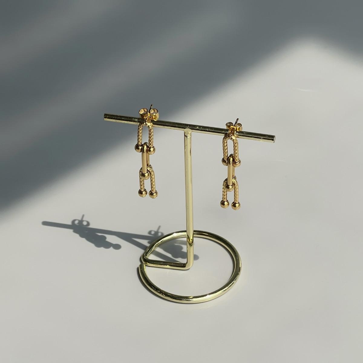 BUCKLE CHAIN Collection Sets of Earrings, Necklace, Bracelets