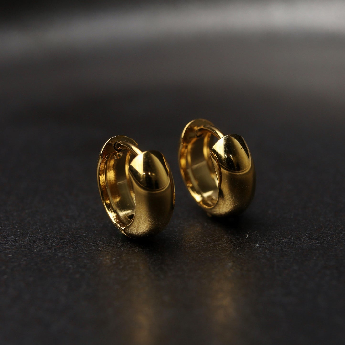 ARELI Classic Small Clip Earrings Women's