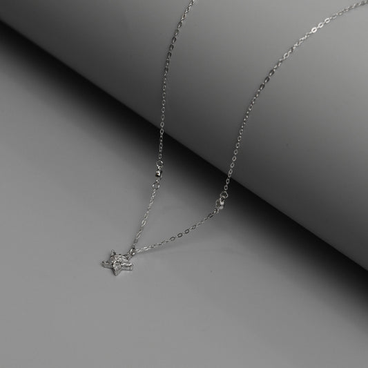 STARK S925 Silver Cosmo Mini Star Chain Necklace for Women