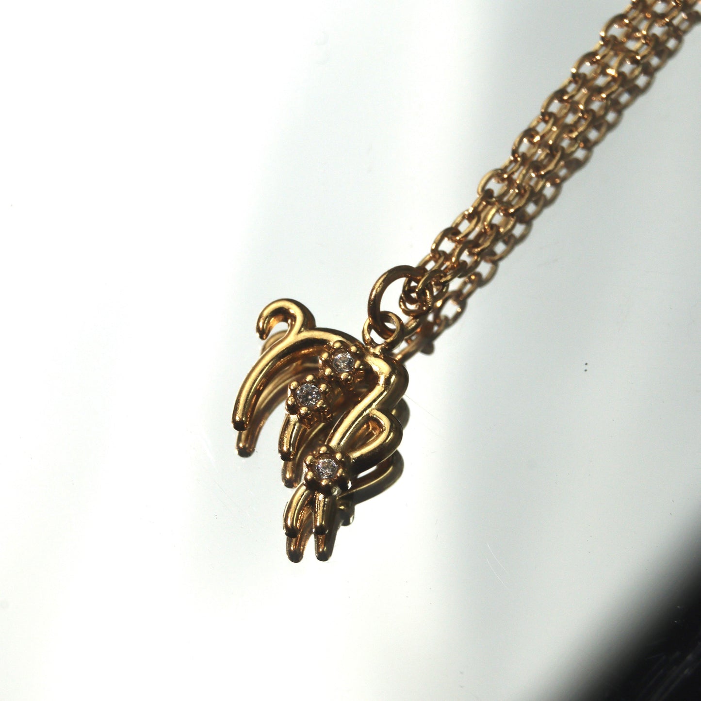 ZODIAC SIGN Unisex Pendant Chain Necklace