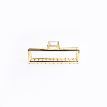 Hair Clamp Claw BLOOM Collection for Women – Gold Chain Design Hair Clamp Clip