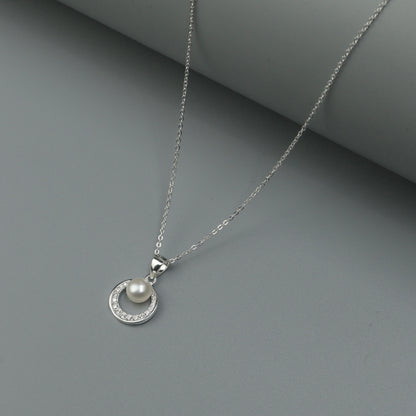 S925 Silvers Versatile Shapes Pendant Chain Necklace for Women
