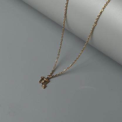 ZODIAC SIGN Unisex Pendant Chain Necklace