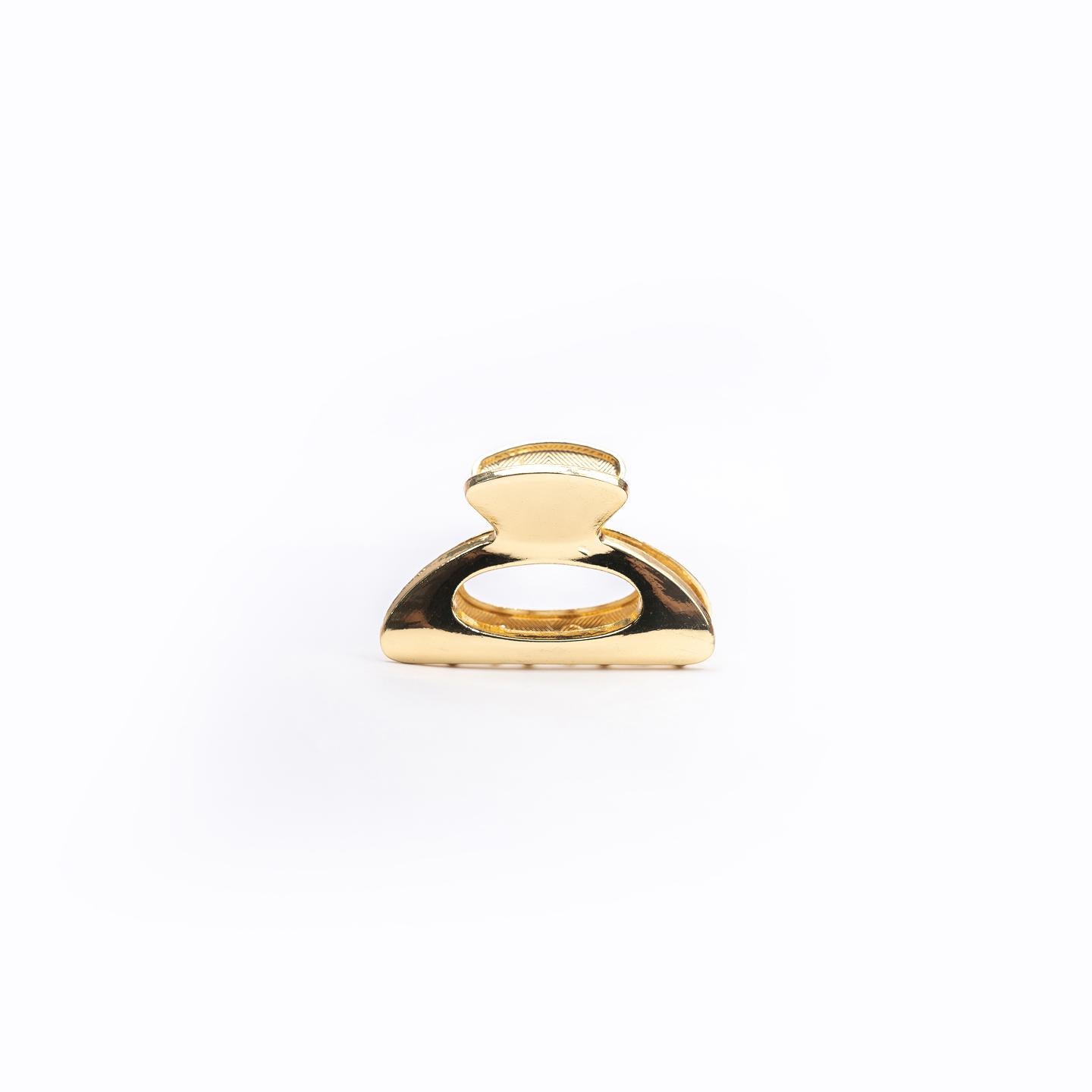 Hair Clamp Claw BLOOM Collection for Women – Gold Chain Design Hair Clamp Clip