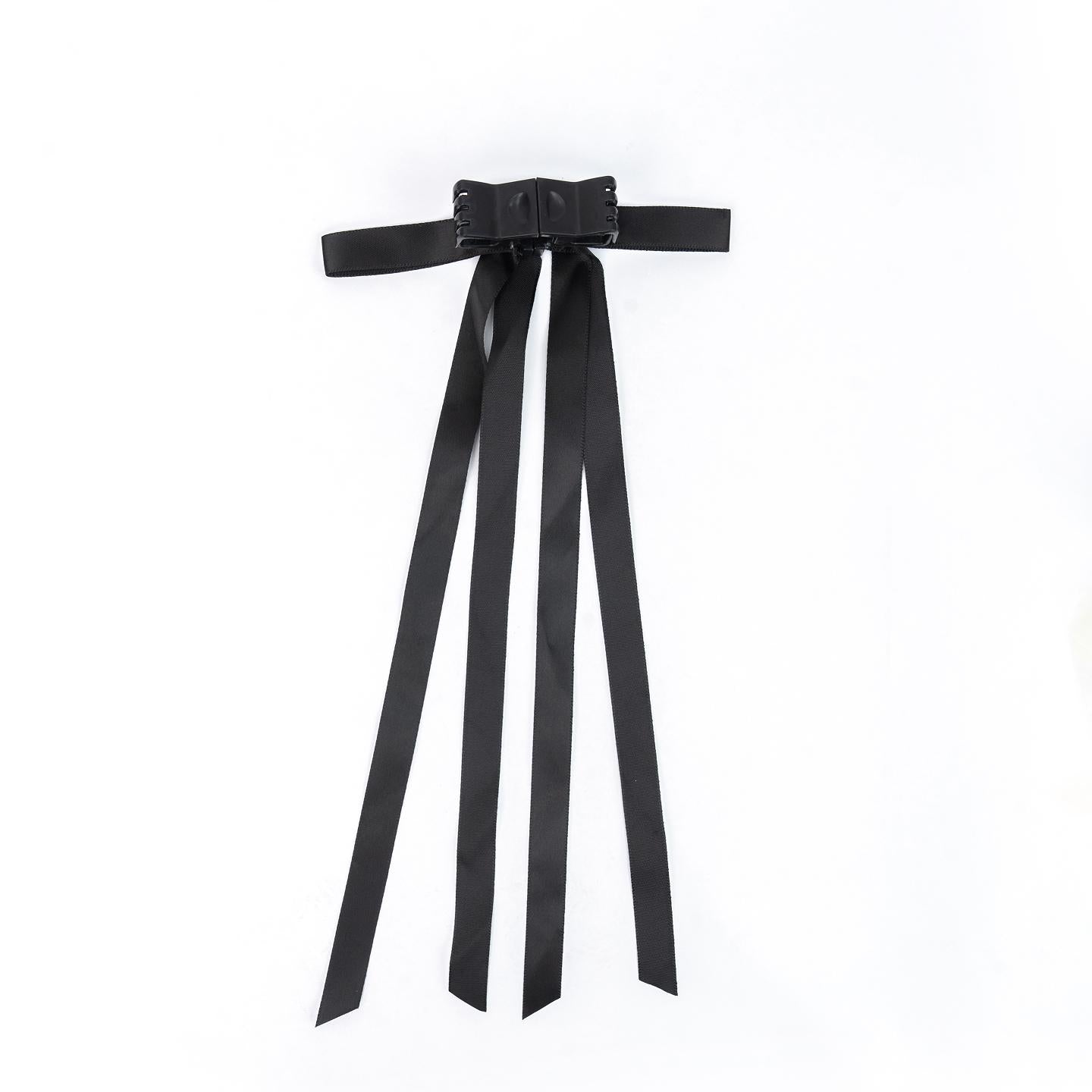 Hair Clamp ROSETTE Mini  2-Way Ribbon Hair Accessory