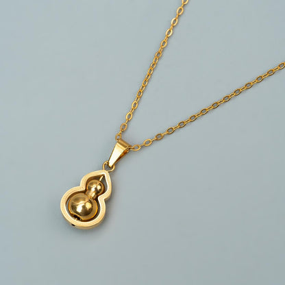 BEANE Gourd Pendant Chain Necklace