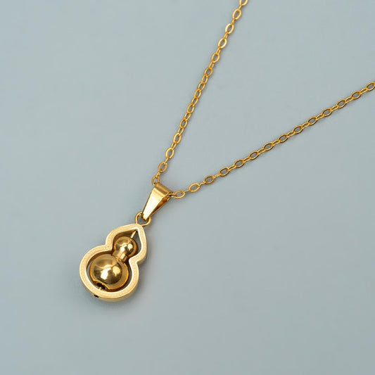 BEANE Gourd Pendant Chain Necklace