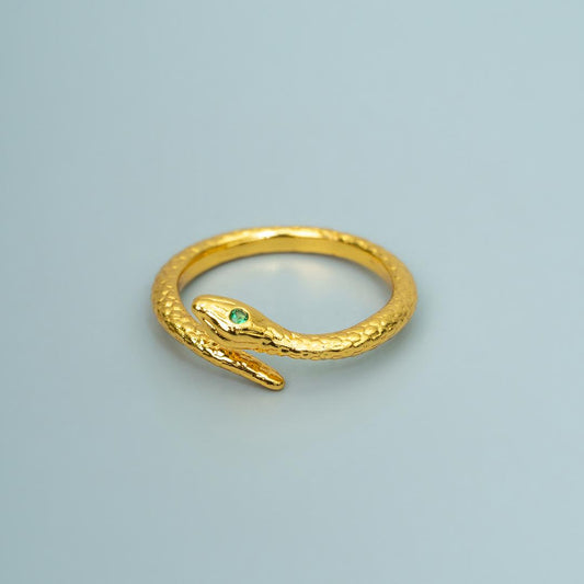 VYX Snake Head Tail Adjustable Ring for Women