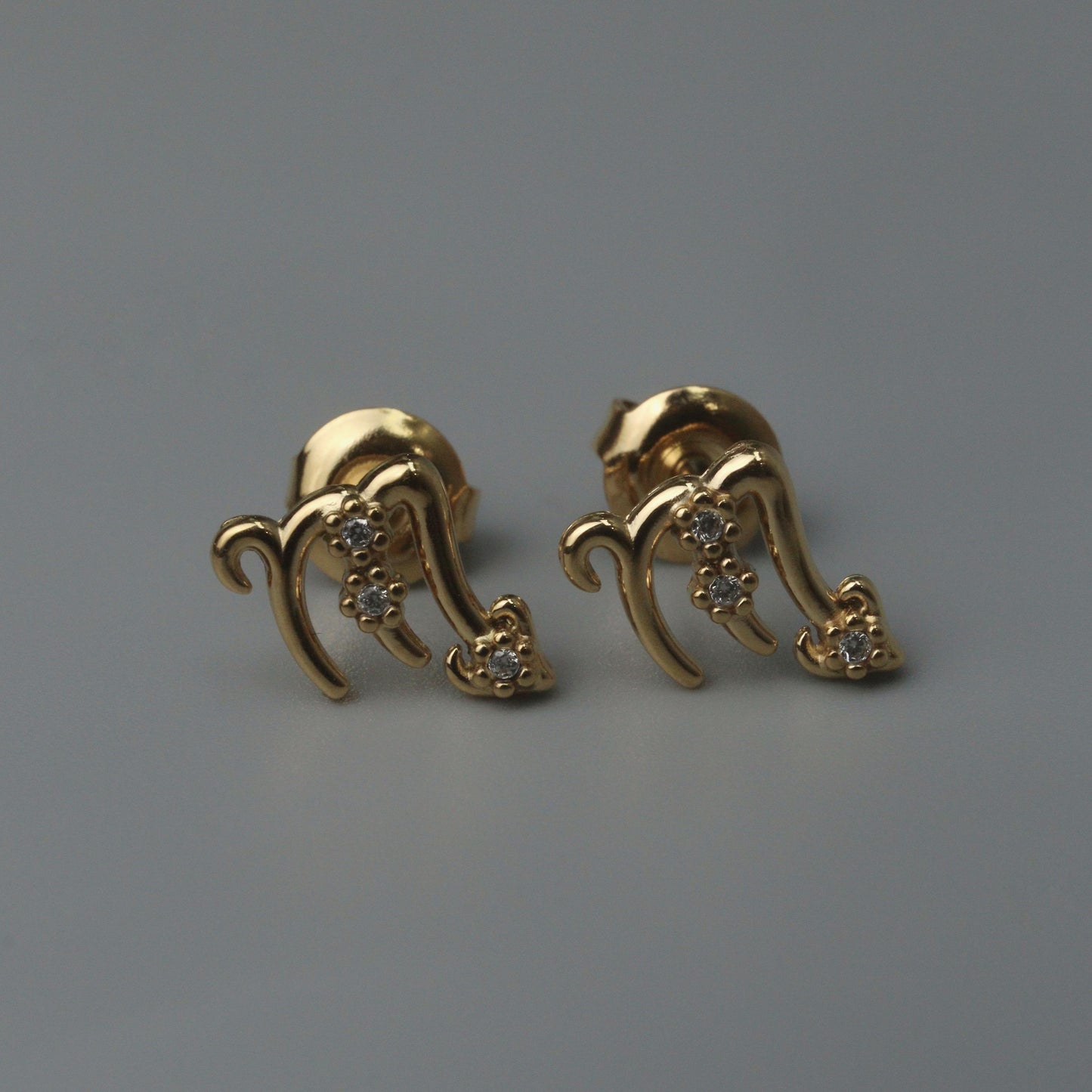 ZODIAC SIGN  Stud Earrings for Women