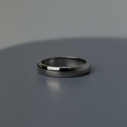 Men Jewelry VAN Silver Thick Plain Ring Fashion For Men's