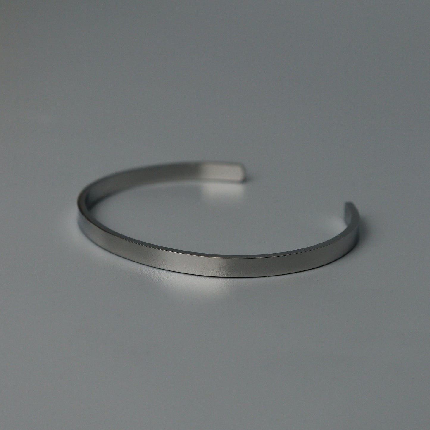 Men Jewelry OLIVER Black/Silver/Gld Plain Open Bangle Fashion For Men's