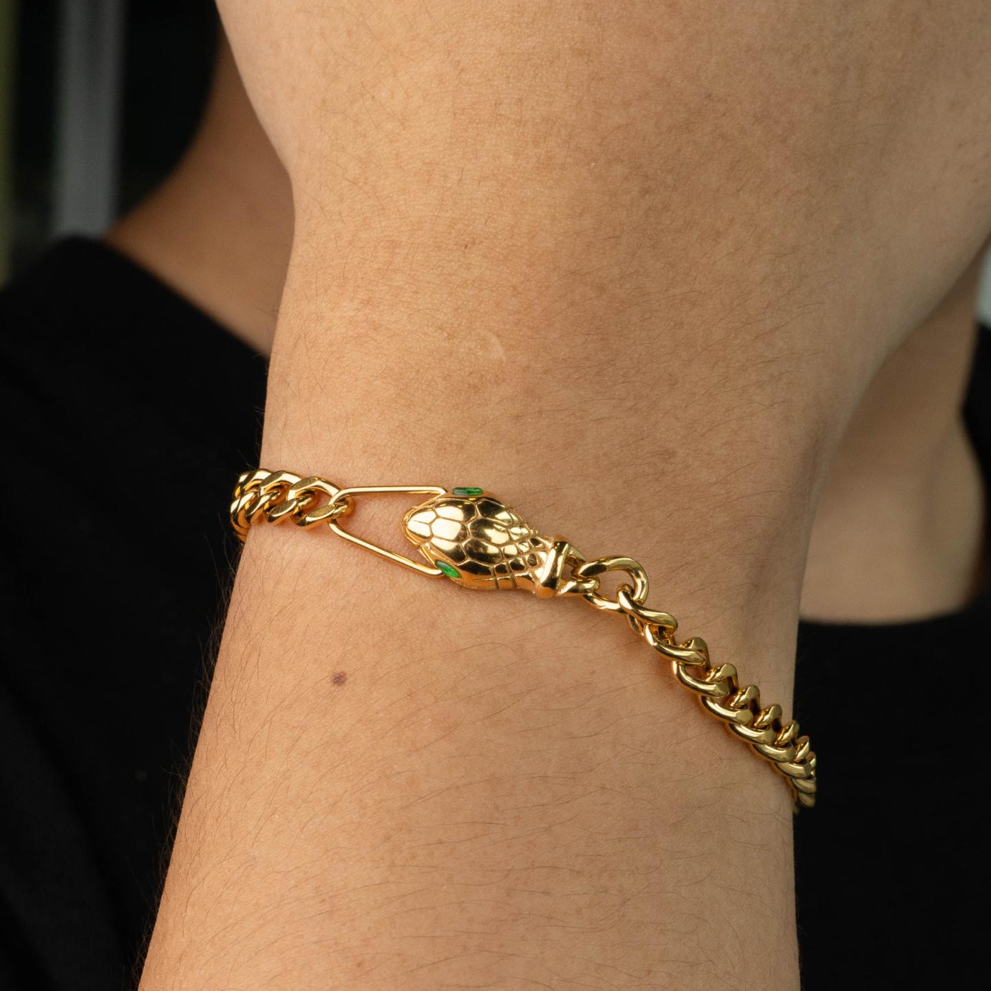 SLI Snake Head Chain Bracelet Fashion Accessories