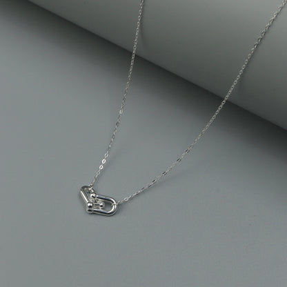 S925 Silvers Versatile Shapes Pendant Chain Necklace for Women