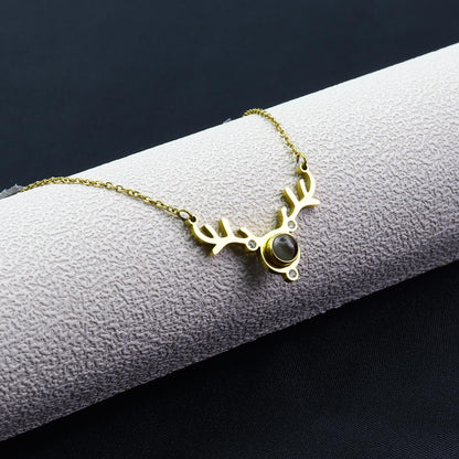 TALULLA 100 Love Language Projection Necklace
