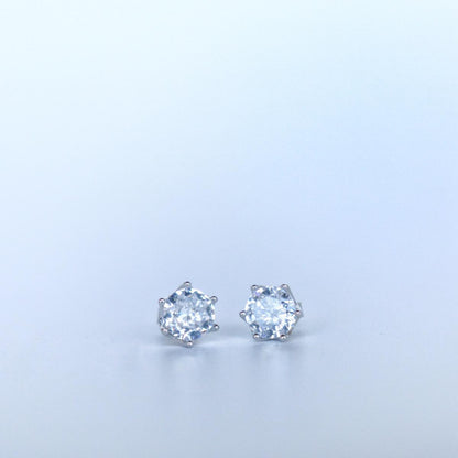 CRYS Zircon Stud Earrings Jewelry Women Fashion Accessories