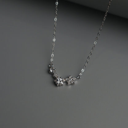 SYENA S925 Silver Mini Stars Necklace