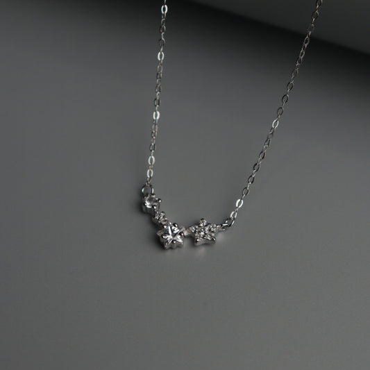 SYENA S925 Silver Mini Stars Necklace