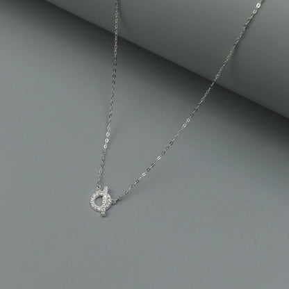 S925 Silvers Versatile Shapes Pendant Chain Necklace for Women