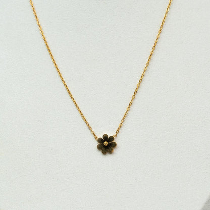 FLOREA Flower Pendant Chain Necklace