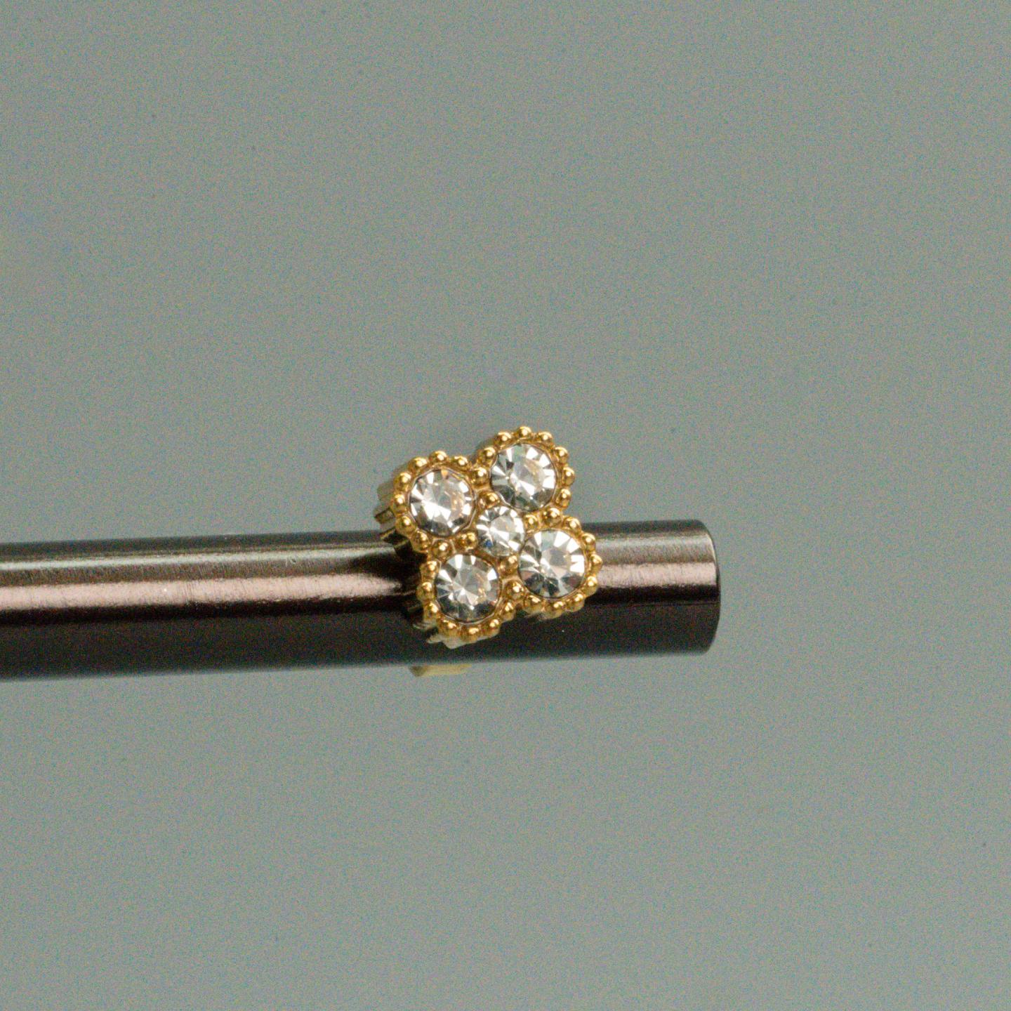 FLORAVA Flower Stud Earrings for Women's