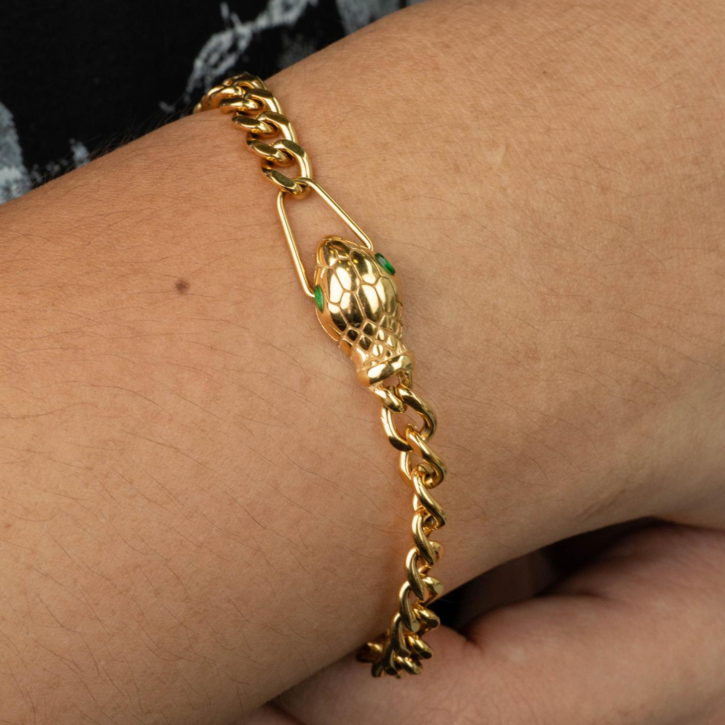 SLI Snake Head Chain Bracelet Fashion Accessories