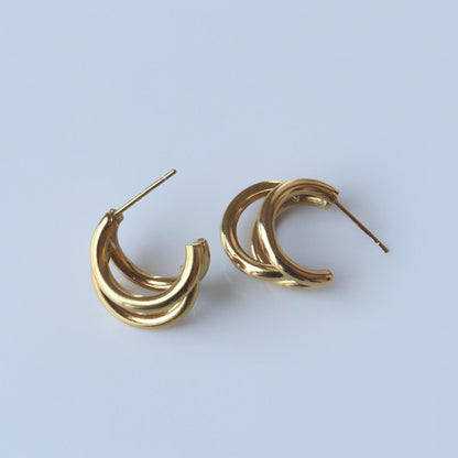 AMELIE Open Hoop Earrings