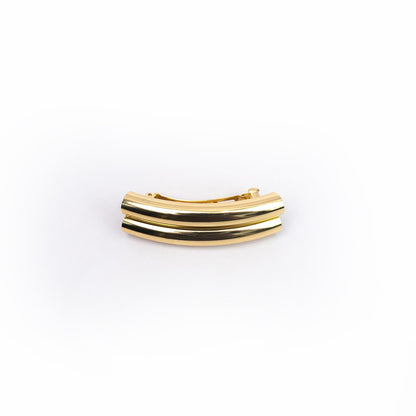 Hair Clip BLOOM Collection for Women – Gold Tone Stylish Barette Hair Accessories