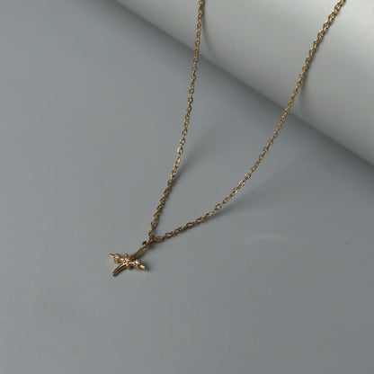 ZODIAC SIGN Unisex Pendant Chain Necklace
