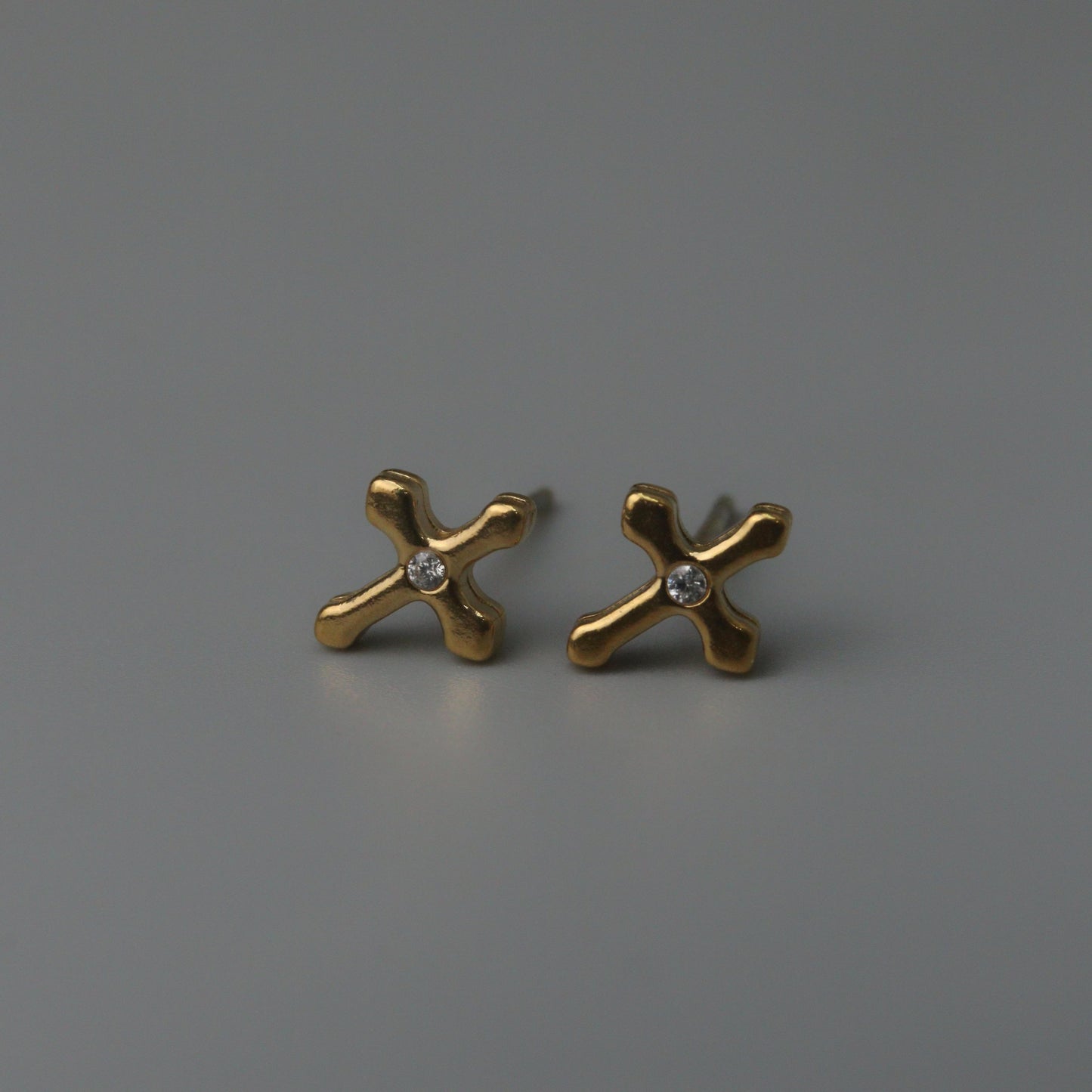 6mm Mini Shapes Stud Earrings Collections Women's