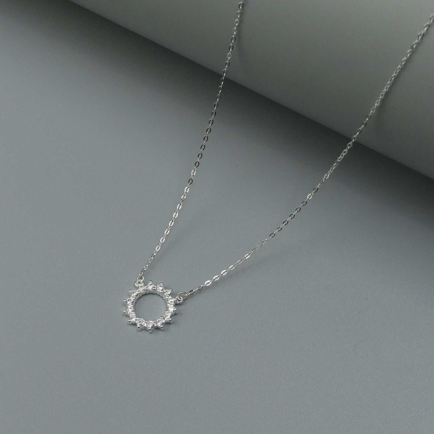 S925 Silvers Versatile Shapes Pendant Chain Necklace for Women