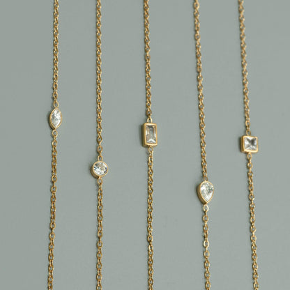 BRILLIANCE STONE Chain Bracelet Fashion Accessories